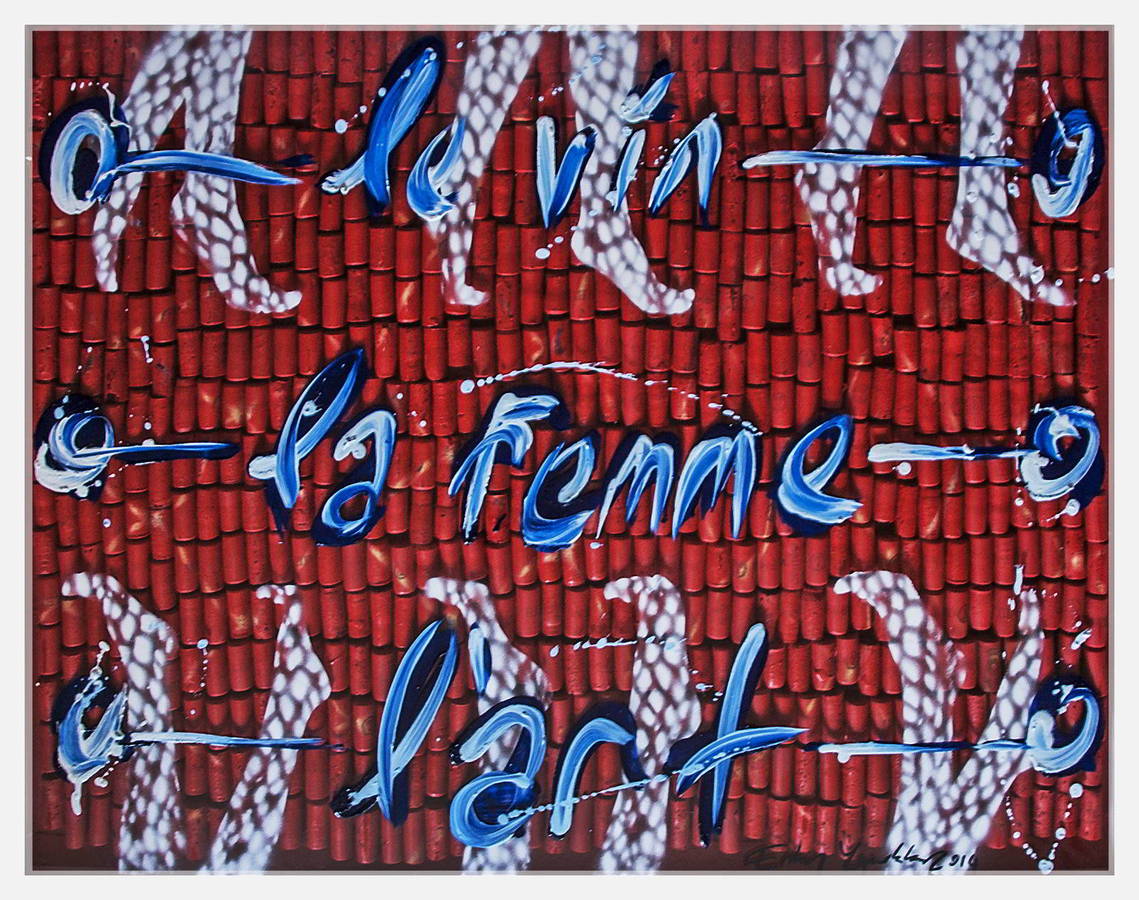 le vin, la femme, l'art